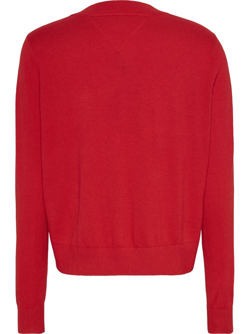 Maglia Tommy Jeans | DW0DW16535XNL ROSSO